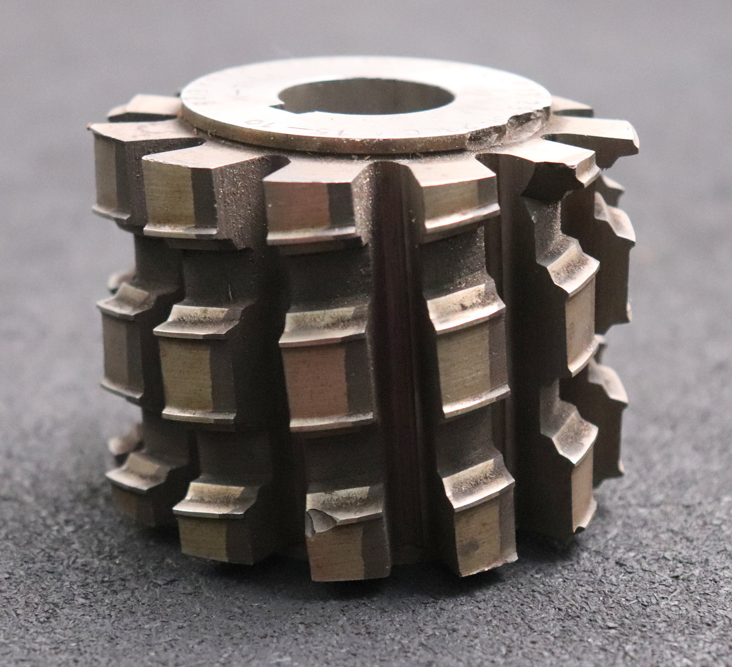 Keilwellenwälzfräser 10 Keile 82,3x37,5x12,3 Höcker Fertigfräser Ø85x66xØ27mm