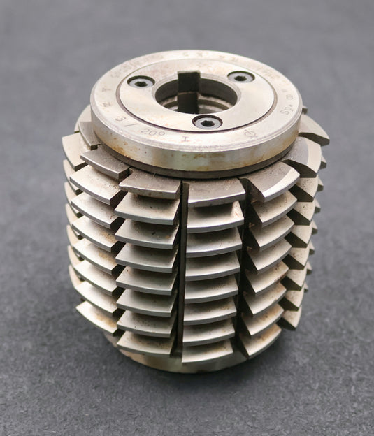 Bild des Artikels PWS-Zahnrad-Wälzfräser-gear-hob-m=-3mm-20°-EGW-Ø92x97xØ27mm-mit-LKN-BPI