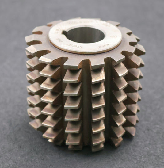 Bild des Artikels PWS-Zahnrad-Wälzfräser-gear-hob-m=-3,75mm-25°-EGW-Ø100x91xØ32mm-mit-LKN