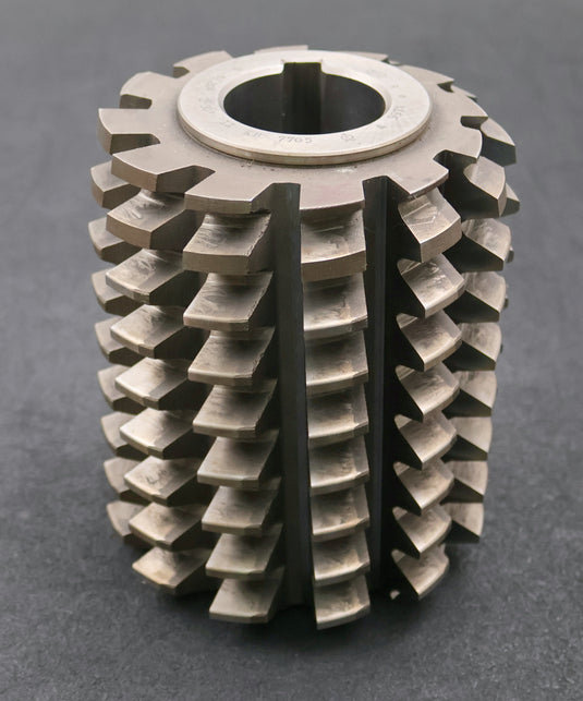 Bild des Artikels PWS-Zahnrad-Wälzfräser-gear-hob-m=-6mm-20°-EGW-Ø132x170xØ50mm-mit-LKN-BPII