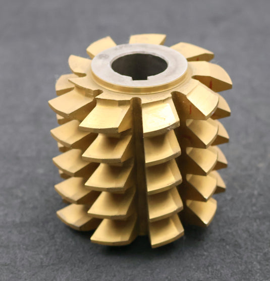 Bild des Artikels PWS-Zahnrad-Wälzfräser-gear-hob-m=-5mm-20°-EGW-Ø89x86xØ27mm-mit-LKN-9-Spannuten