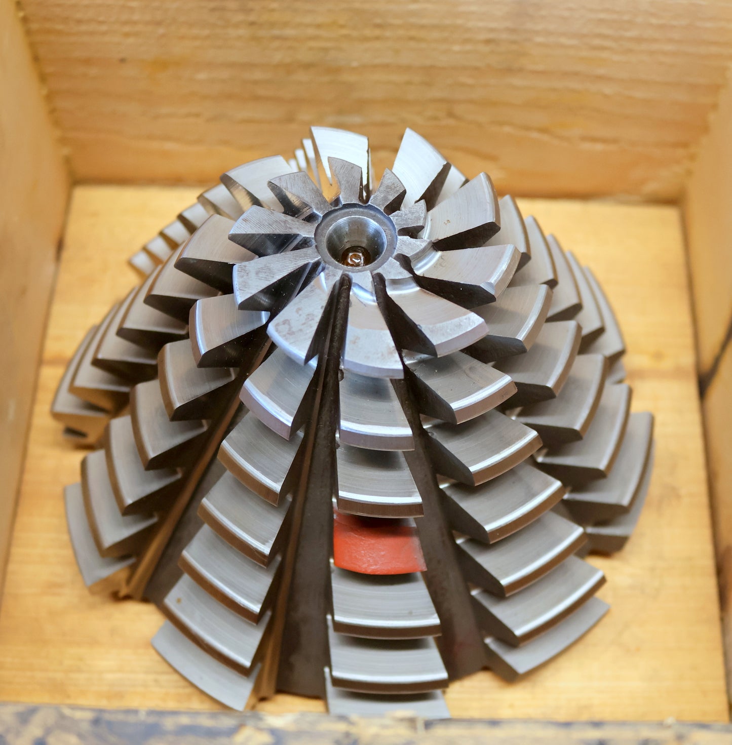 KLINGELNBERG Palloid-Wälzfräser m= 6,0 17°30' EGW Zahnform III 1-gg. Li Rest 85%