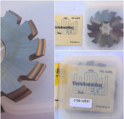 Viertelrund-Profilfräser - konkav Art.-Nr. 186400R 2,50 H11 Ø63js16x5xØ22H7