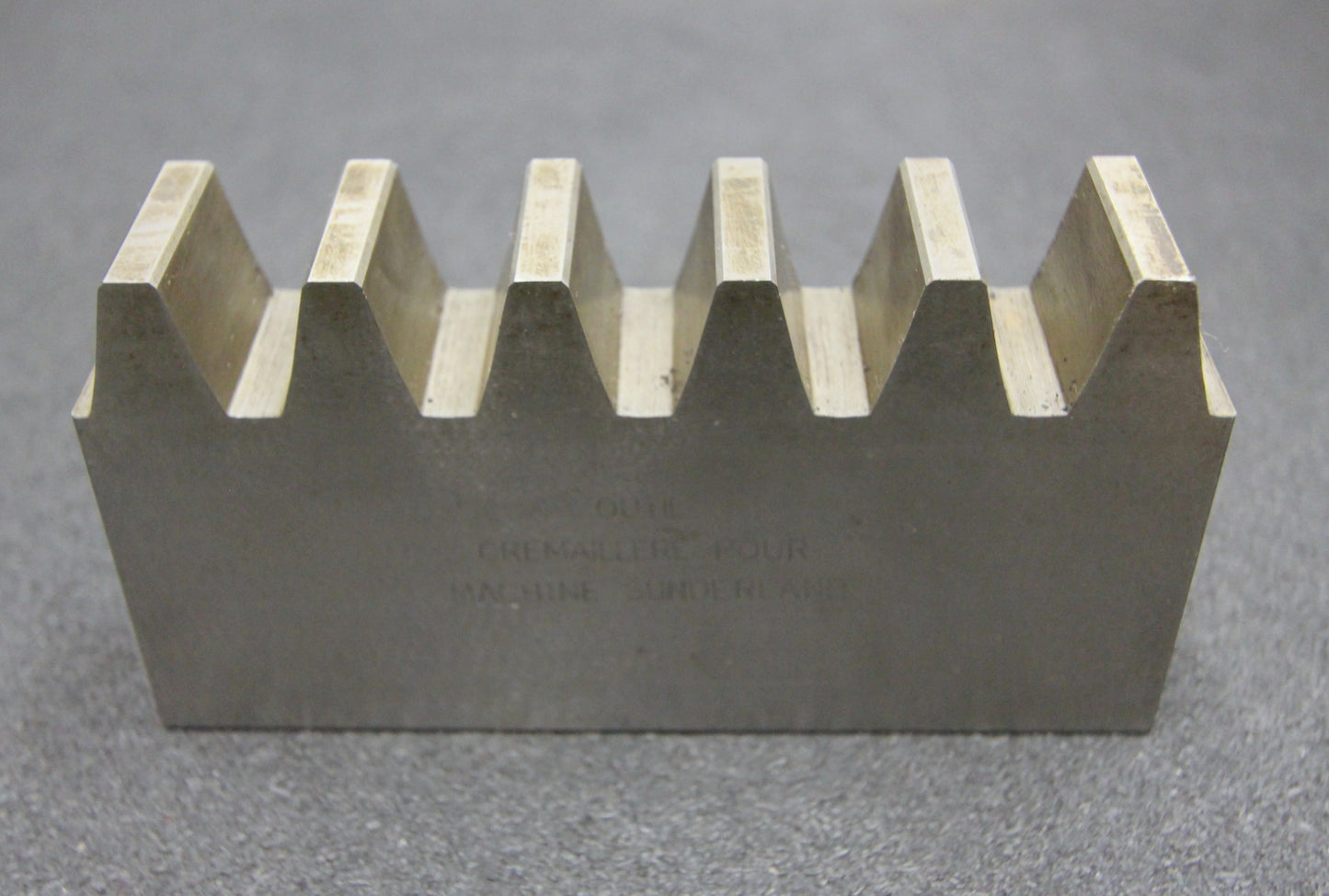 DELTAL Hobelkamm rack cutter m= 7 Angle 14°30 130x25mm