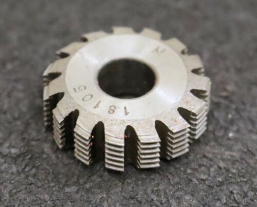 MIKRON Wälzfräser No. 18105 - Ø24x8xØ8mm 1gg. Rechts 15 Spanuten
