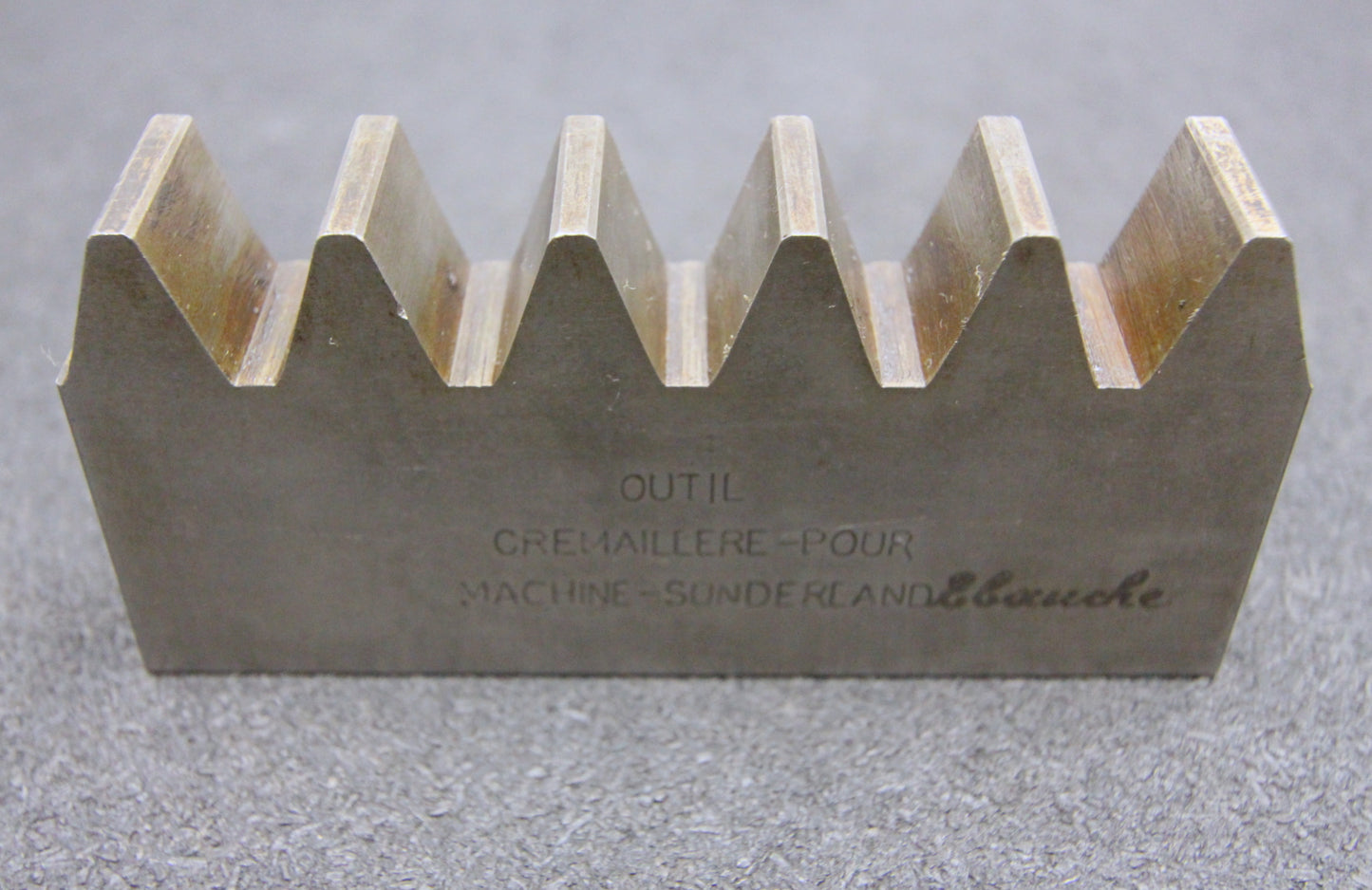 DELTAL Hobelkamm rack cutter m= 6 Angle 20° 110x20mm