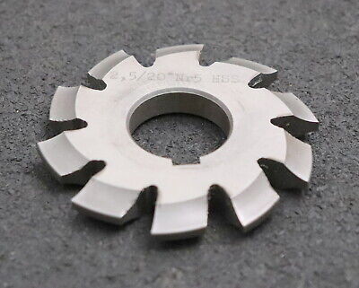Zahnformfräser gear profile cutter m= 2,5mm Nr. 5 Zähnezahlbereich Z= 26-34