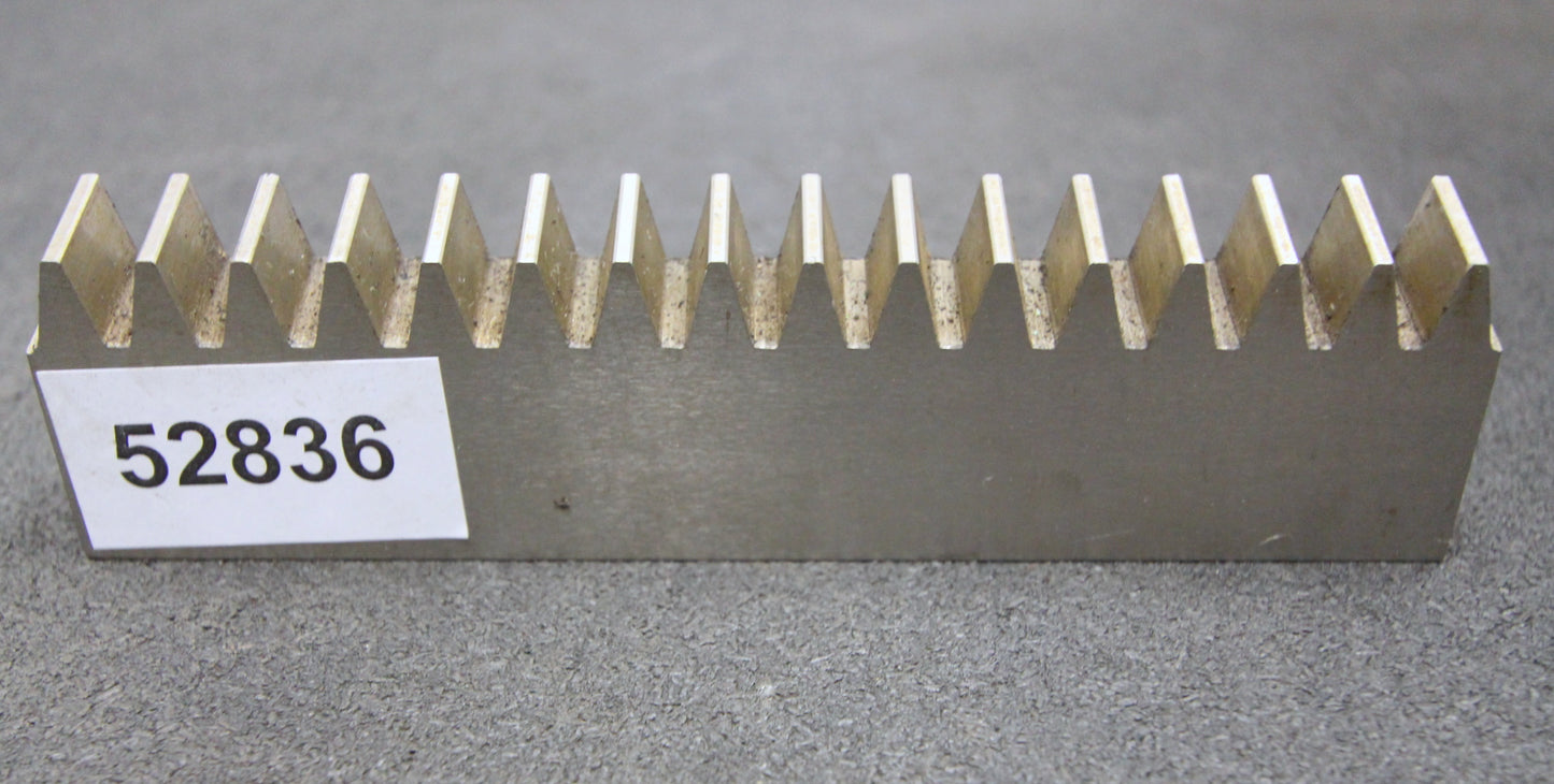 MAAG Hobelkamm rack cutter m= 3,5 Angle 15° - 180x20mm