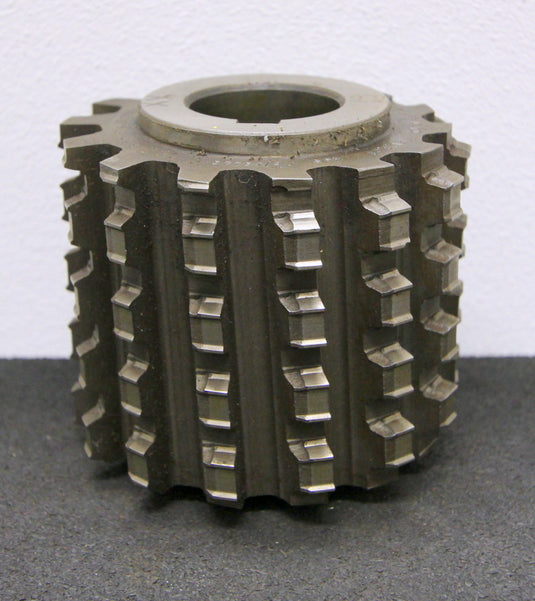 Bild des Artikels GPS-Keilwellenwälzfräser-spline-hob-10-Keile-46x52x6-mit-Höcker-Ø90x80xØ32mm