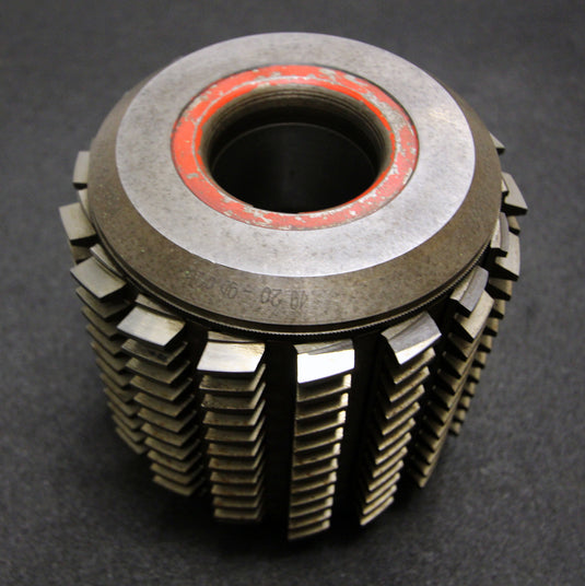 Bild des Artikels SAAZOR-Stollenwälzfräser-involute-spine-hob-m-=-3mm-15°-EGW-Ø143x140xØ50mm