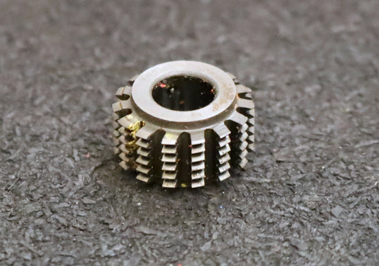 MIKRON Vollstahl-Wälzfräser No. 86769 m= 0,425 Abmessungen Ø18x10xØ8mm 1gg.R
