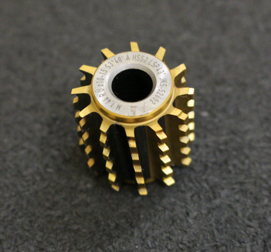 KÖPFER Zahnriemenrad-Wälzfräser T5 24x25x8mm 12 Spannuten für Z = 10-15