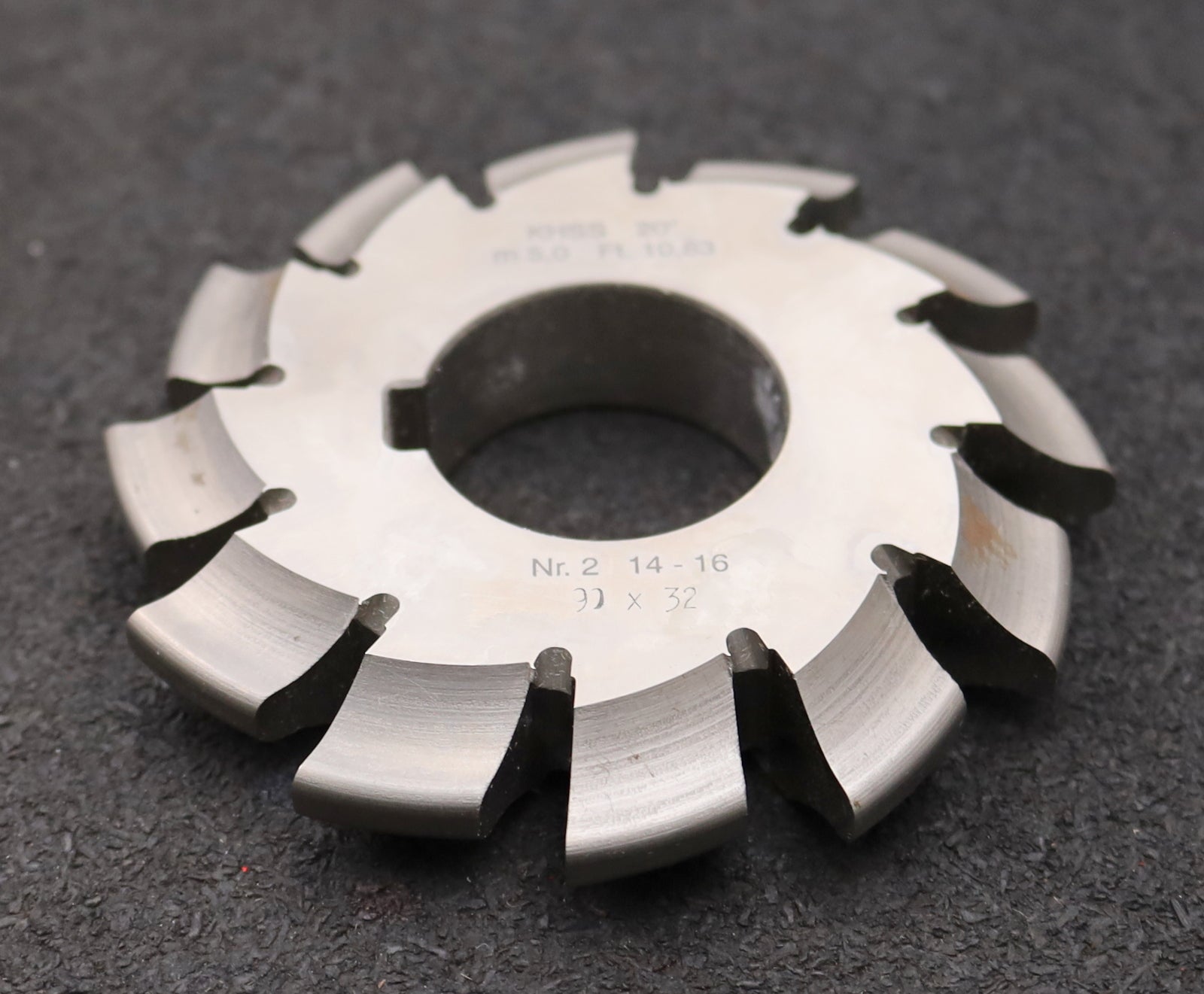 Zahnformfräser m= 2,75 EGW 20° für 35 - 54 Zähne 80x9x27 / 12 Spannu