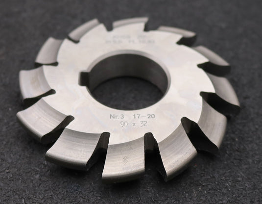 Bild des Artikels DOLD-Zahnformfräser-m=-5mm-No.-3-für-Z=-17-20-EGW-20°-gear-profile-cutter