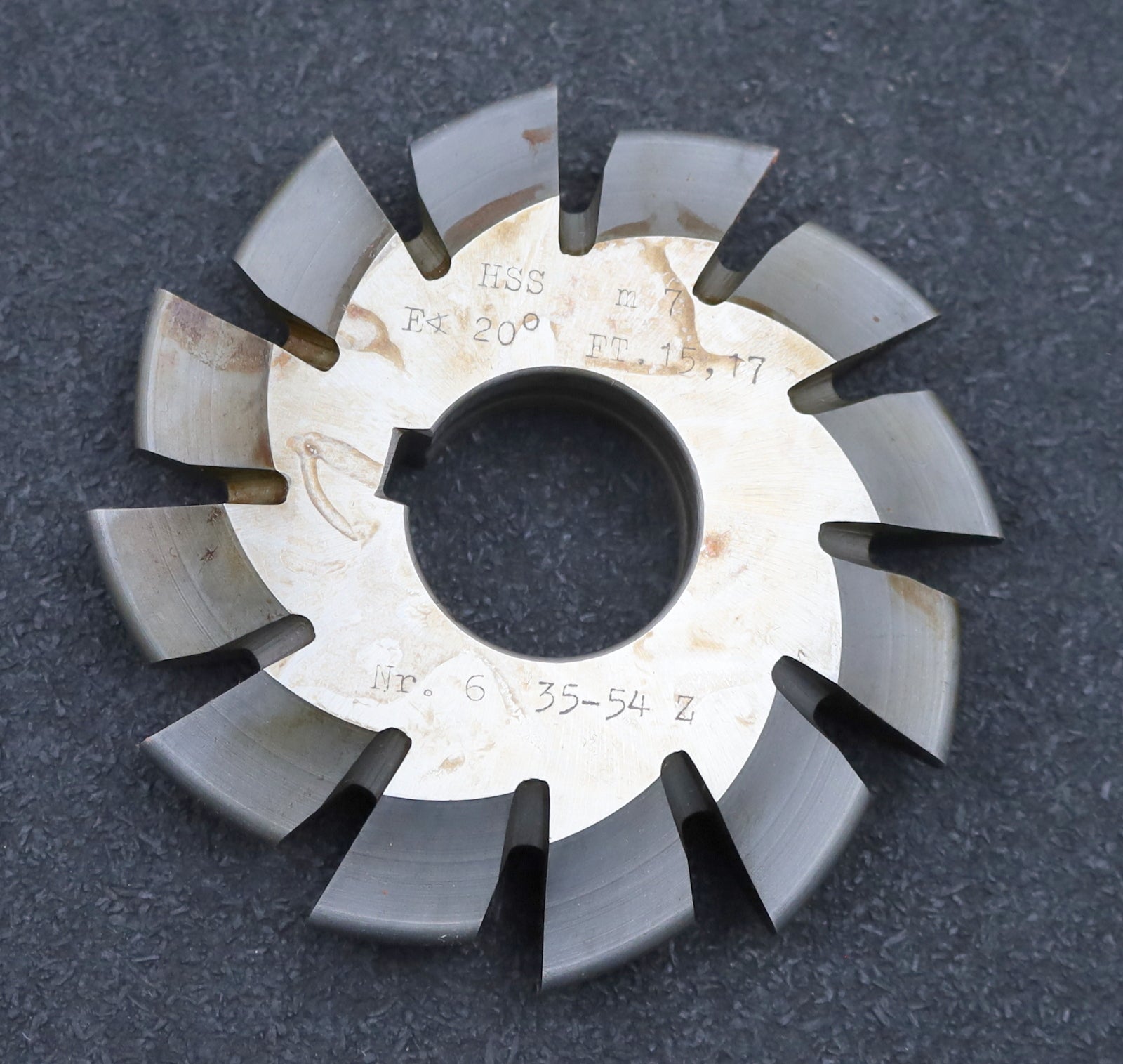 Bild des Artikels DOLD-Zahnformfräser-m=-7mm-No.-6-für-Z=-35-54-EGW-20°-gear-profile-cutter