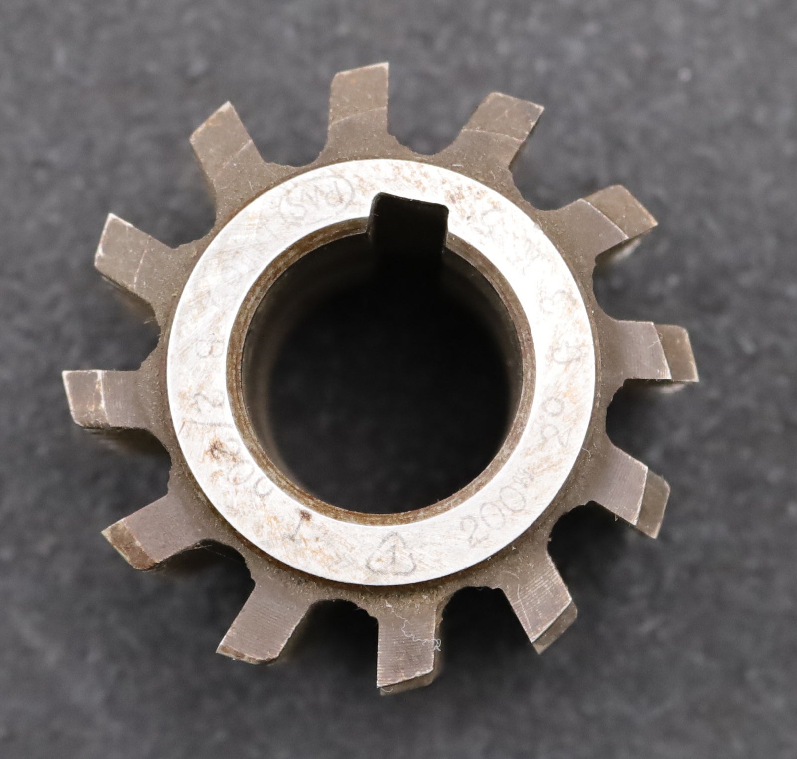 Bild des Artikels PWS-Zahnrad-Wälzfräser-gear-hob-m=-2mm-BPI-nach-DIN-3972-EGW-20°-Ø62x46xØ27mm
