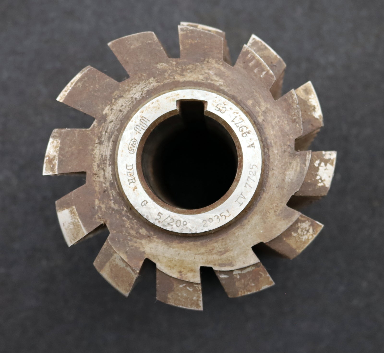 Bild des Artikels PWS-Zahnrad-Wälzfräser-gear-hob-m=5,0mm-EGW-20°-BPIV-DIN-3972-Ø106x150x40mm