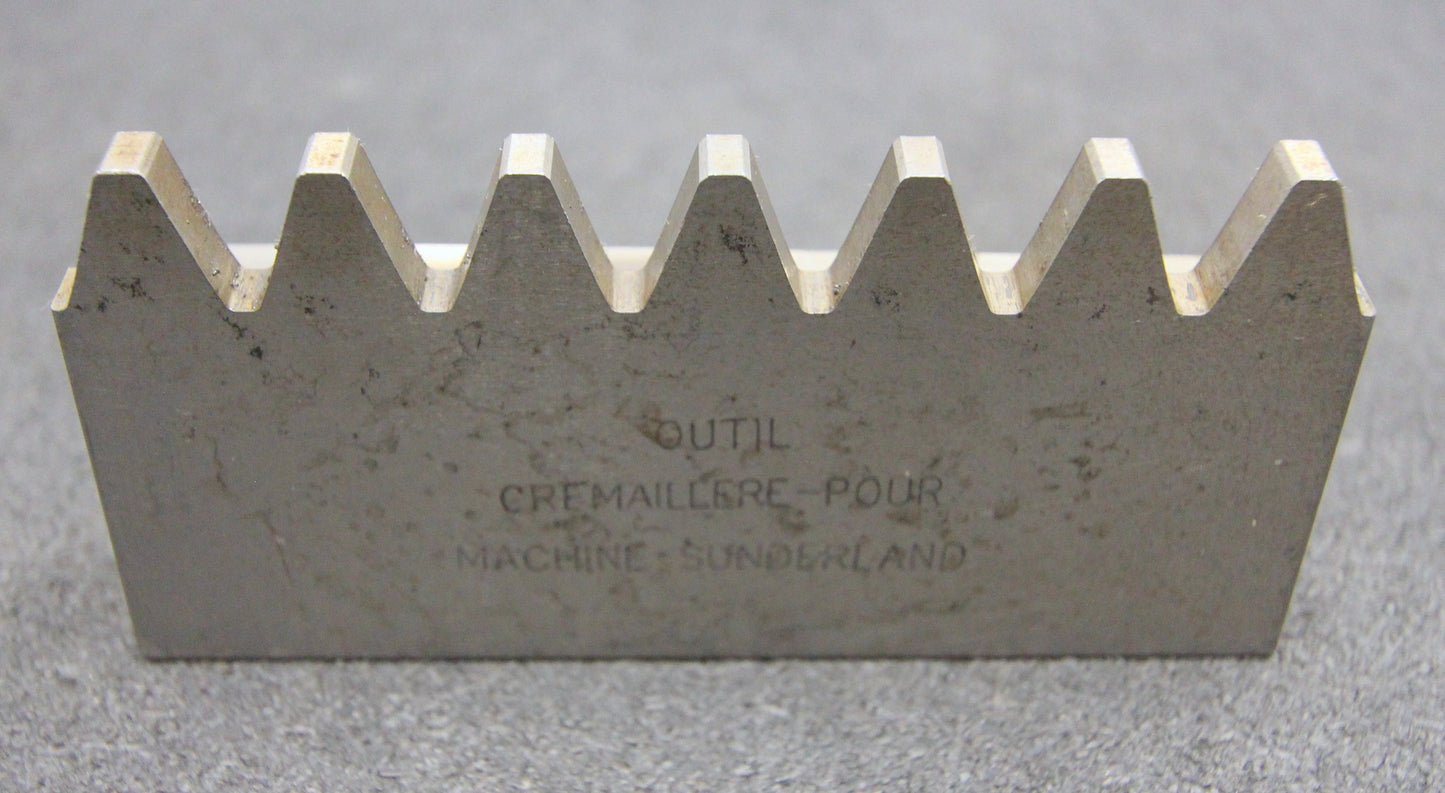 DELTAL Hobelkamm rack cutter m= 5 Angle 20° 110x20mm