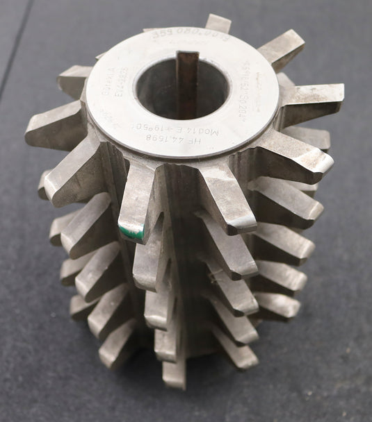 Bild des Artikels LENZEN-Zahnrad-Wälzfräser-gear-hob-m=-14mm-19,5°-EGW-BPIV-DIN-3972-Ø180x225x50mm