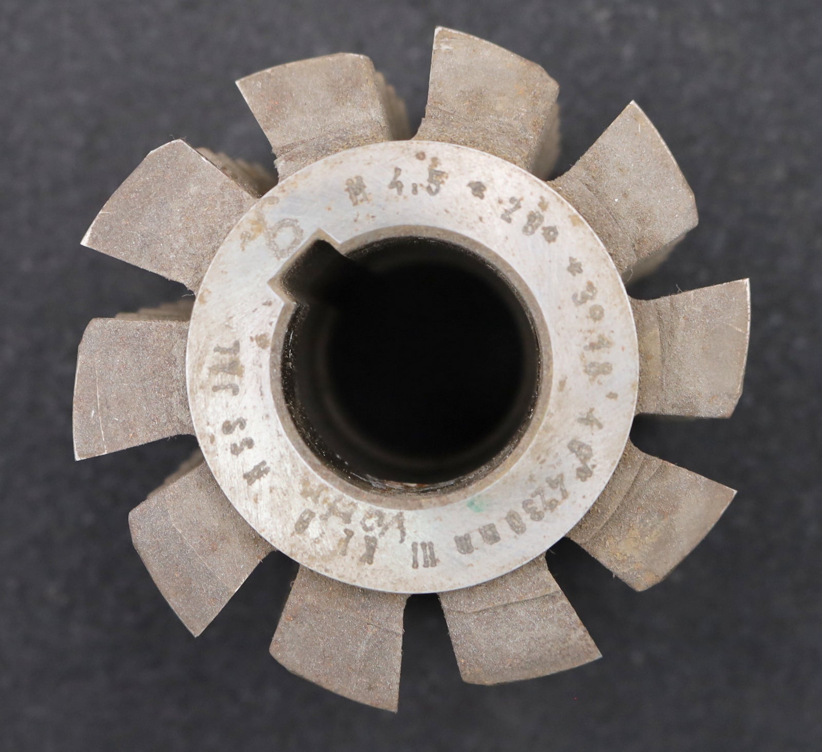 Bild des Artikels Zahnrad-Wälzfräser-m=-4,5mm-EGW-20°-BPIII-DIN-3972-Ø90x78xØ32mm-LKN-1gg.-Links