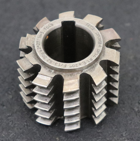 Bild des Artikels FETTE-Zahnrad-Wälzfräser-gear-hob-DP-14-EGW-20°-Ø48x38xØ22mm-mit-LKN-1gg.-Rechts