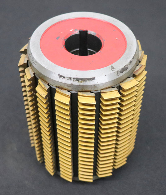 Bild des Artikels SAAZOR-Zahnrad-Wälzfräser-gear-hob-m=-2,0mm-15°-EGW-Ø119x158xØ32mm-mit-LKN