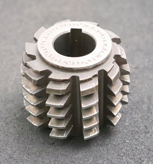 Bild des Artikels Zahnrad-Wälzfräser-mit-tangentialem-Anschnitt-gear-hob-m=-2,5mm-EGW-20°