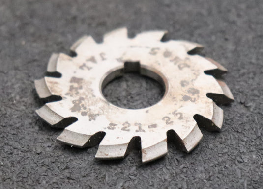 Bild des Artikels JAL-Zahnformfräser-gear-profile-cutter-m=-1mm-Nr-4-für-Zähnezahlbereich-Z=-21-25