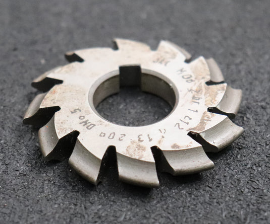 Bild des Artikels JAL-Zahnformfräser-gear-profile-cutter-m=-2mm-Nr-1-für-Zähnezahlbereich-Z=-12-13