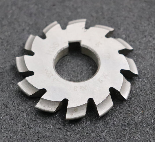 Bild des Artikels Zahnformfräser-gear-profile-cutter-m=-2mm-Nr.-3-für-Zähnezahlbereich-Z=-17-20