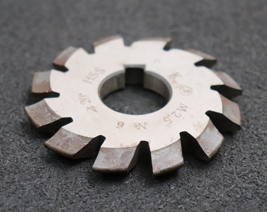 Bild des Artikels Zahnformfräser-gear-profile-cutter-m=-2,5mm-Nr.-6-für-Zähnezahlbereich-Z=-35-54