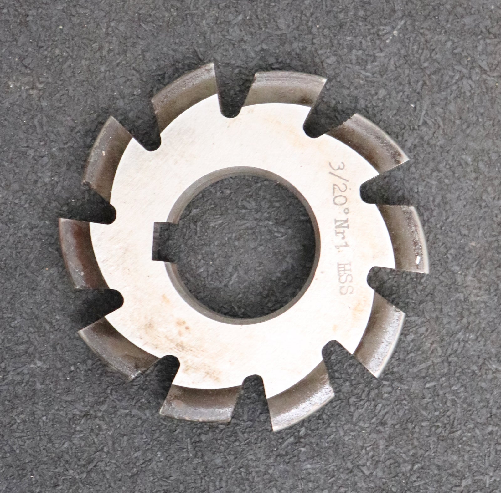 Bild des Artikels Zahnformfräser-gear-profile-cutter-m=-3mm-Nr.-1-für-Zähnezahlbereich-Z=-12-13