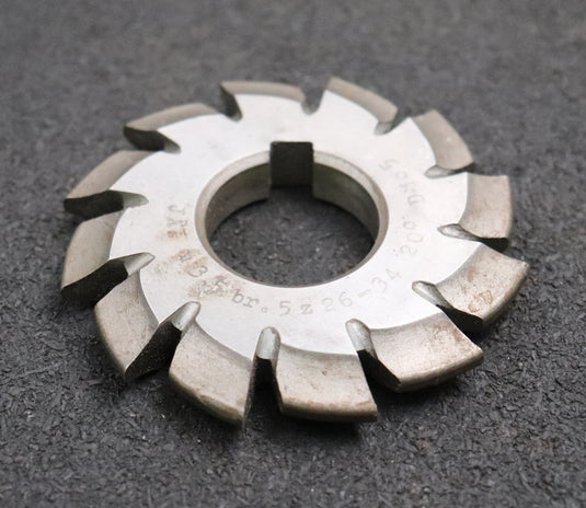 Bild des Artikels JAL-Zahnformfräser-gear-profile-cutter-m=-3,5mm-Nr.-5-Zähnezahlbereich-Z=-26-34