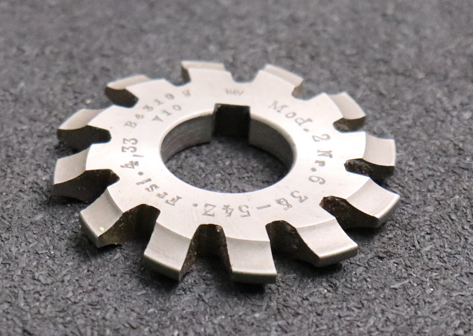 Bild des Artikels Zahnformfräser-gear-profile-cutter-m=-2-No.-6-für-Zähnezahlbereich-Z=-35-54