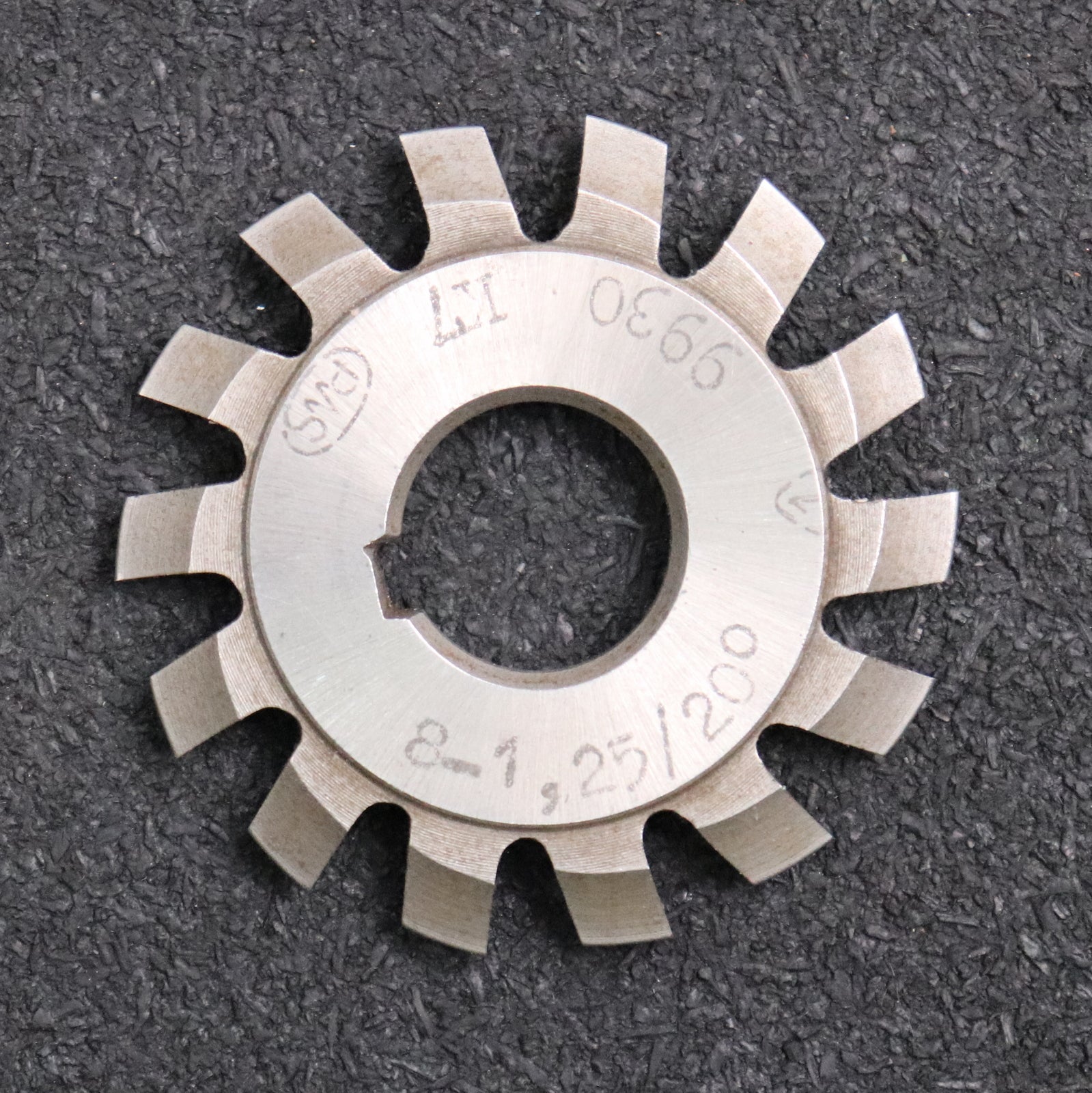Bild des Artikels PWS-Zahnformfräser-gear-profile-cutter-m=-1,25-No.-8-Zähnezahlbereich-Z=-135-00
