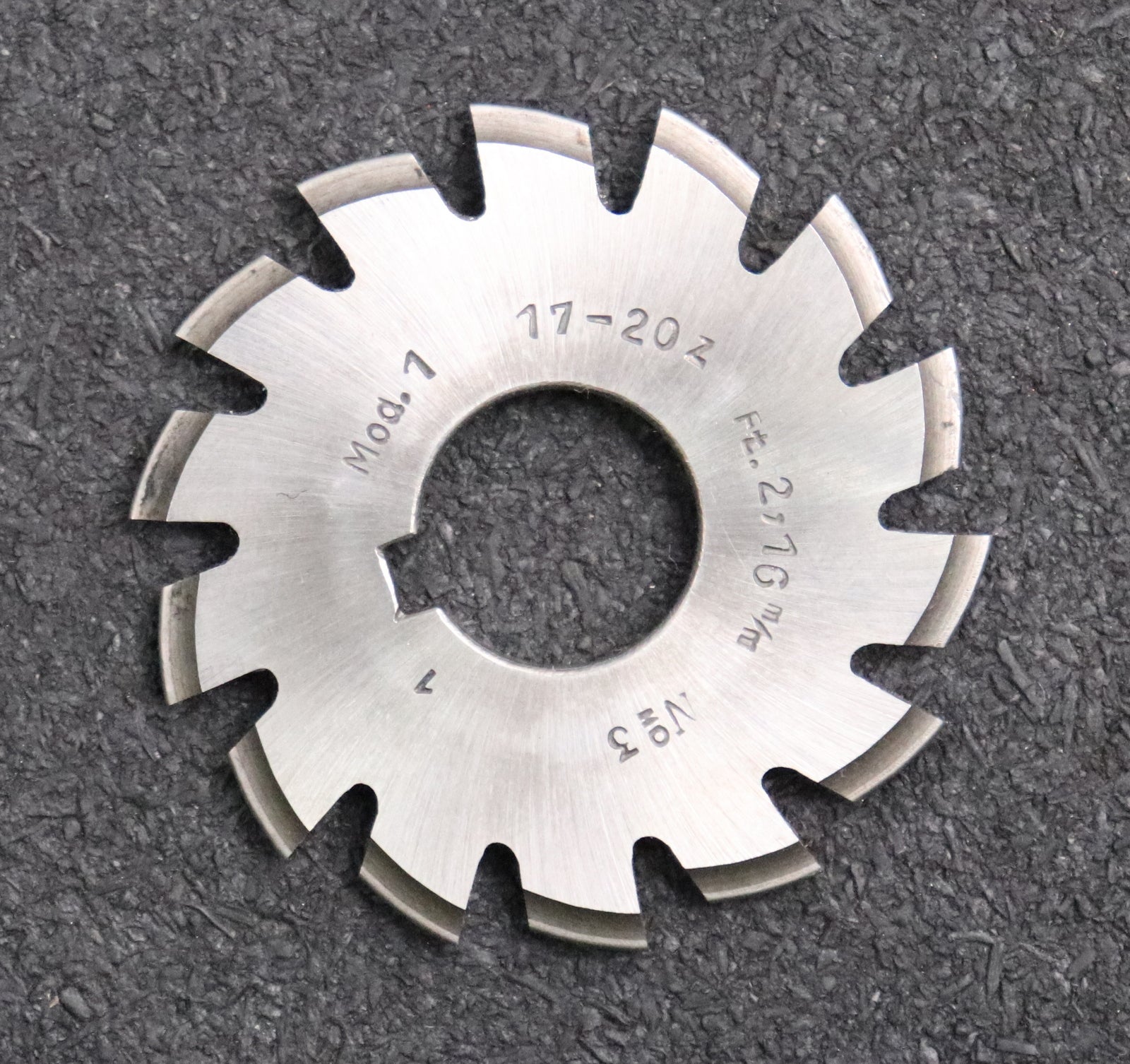 Bild des Artikels Zahnformfräser-gear-profile-cutter-m=-1-No.-3-für-Zähnezahlbereich-Z=-17-20