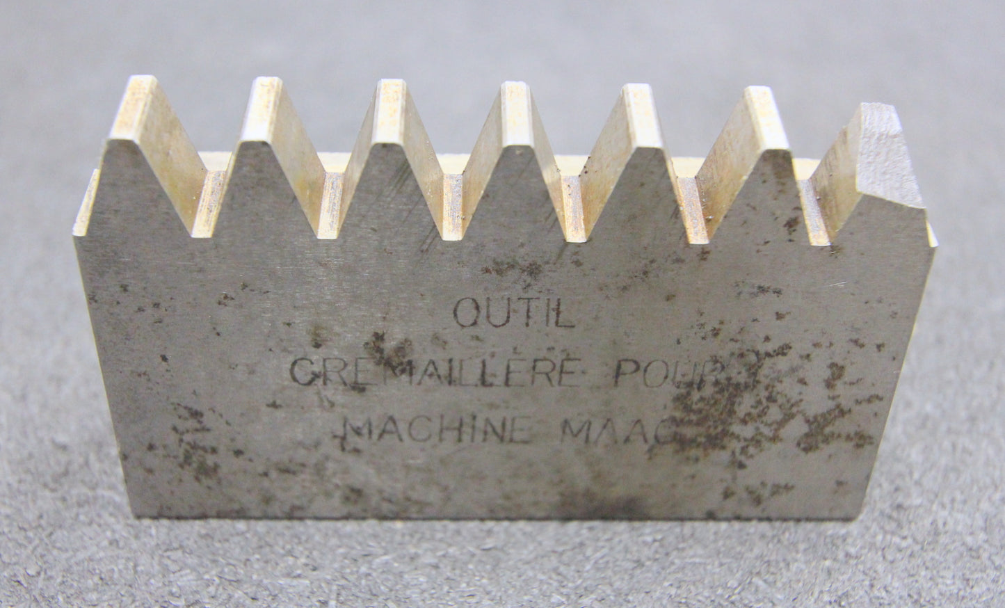 DELTAL Hobelkamm rack cutter m= 4 Angle 20° 88x20mm