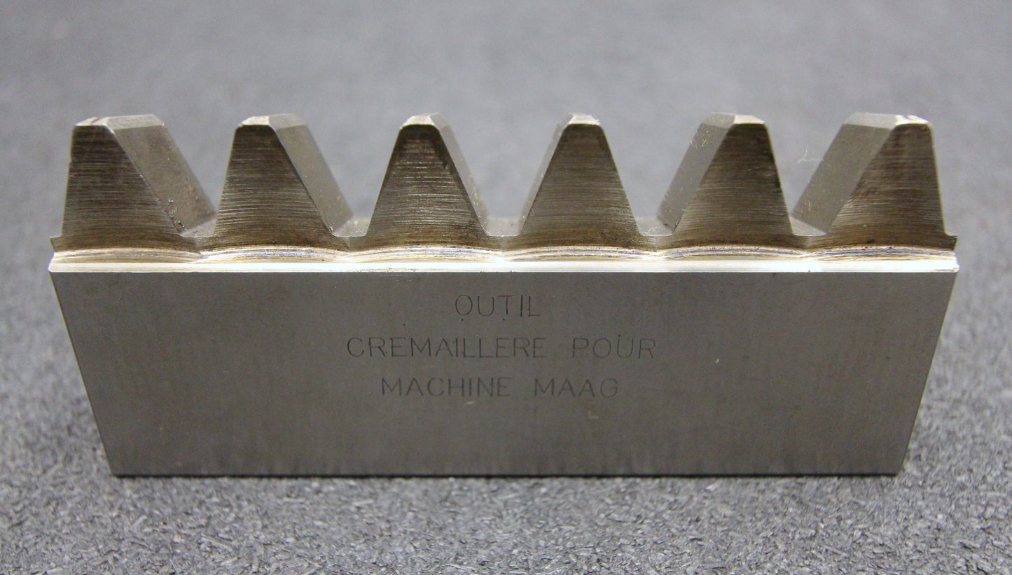 DELTAL Hobelkamm rack cutter m= 6 Angle 20° 112x20mm