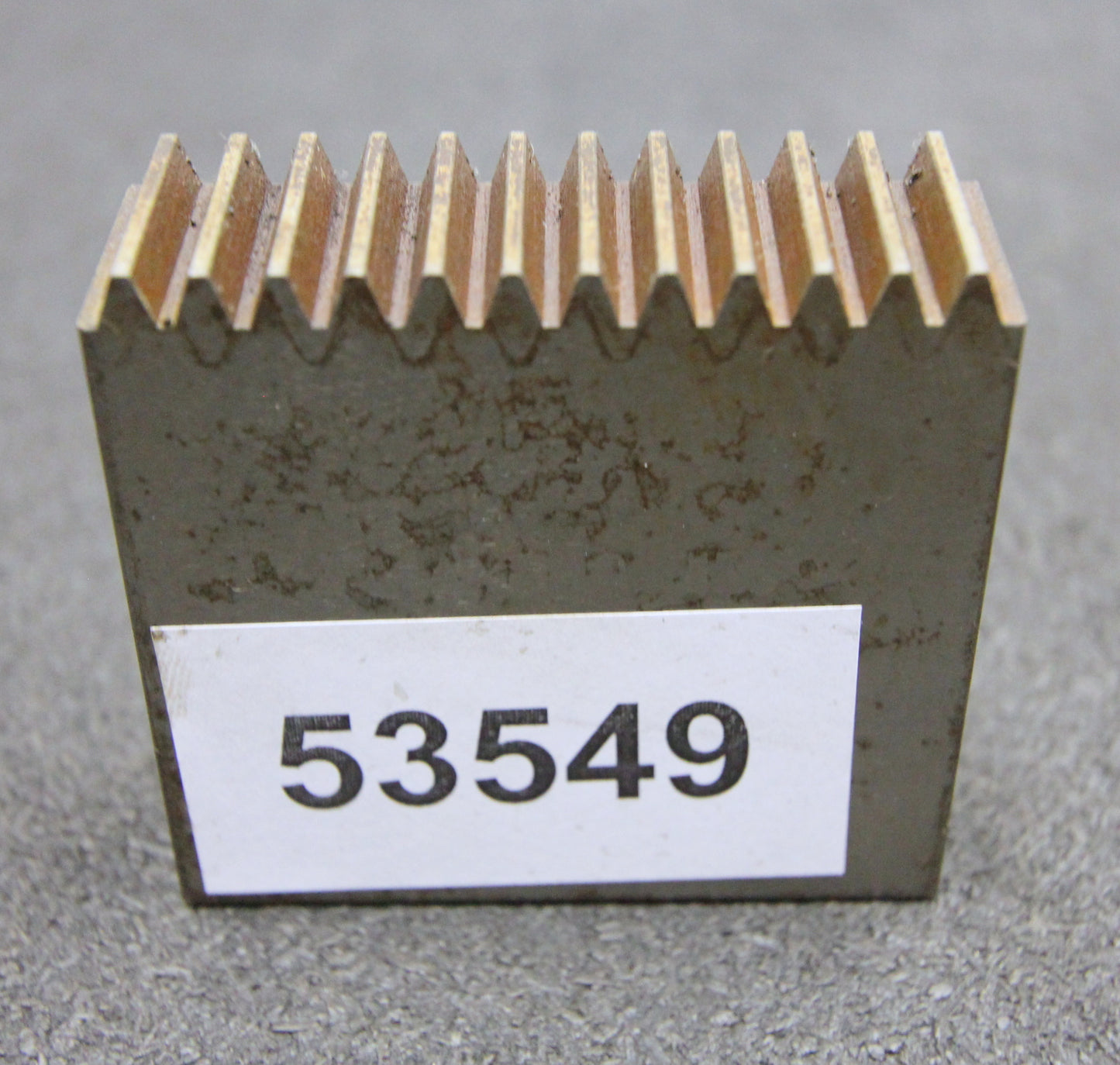 DELTAL Hobelkamm rack cutter m= 1,5 Angle 20° 58x20mm