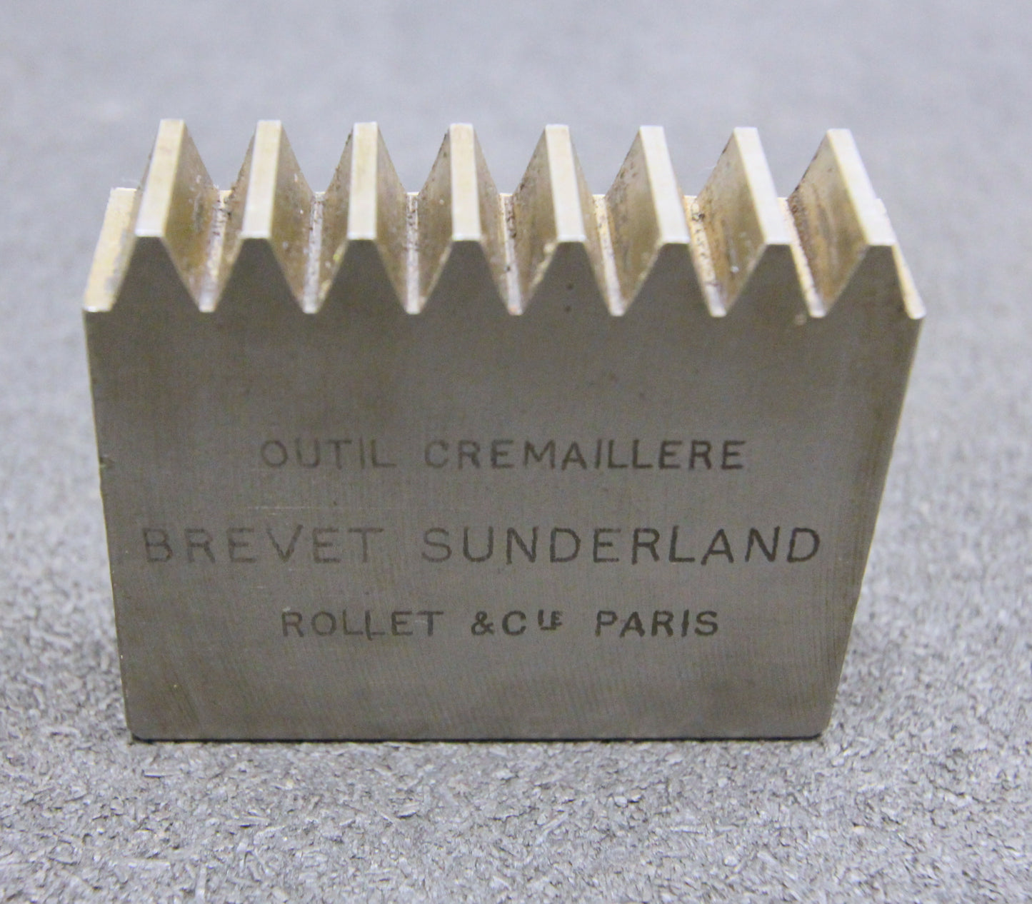 ROLLET PARIS Hobelkamm rack cutter m= 2,5 Angle 20°
