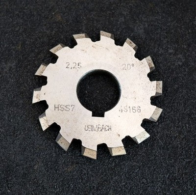 LEIMBACH Zahnstangen-Formfräser m= 2,25mm 20° EGW Ø85x8xØ27mm mit LKN