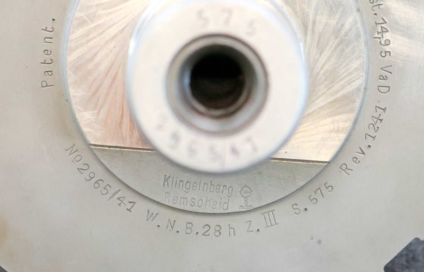 KLINGELNBERG Palloid-Wälzfräser m= 6,5 17°30' EGW Zahnform III 1-gängig Links