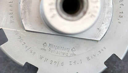 KLINGELNBERG Palloid-Wälzfräser m= 6,0 20° EGW Zahnform I Rest 75% 1-gg. Re.