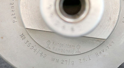 KLINGELNBERG Palloid-Wälzfräser m= 6,0 20° EGW Zahnform I 1-gg. Re. Rest 75%