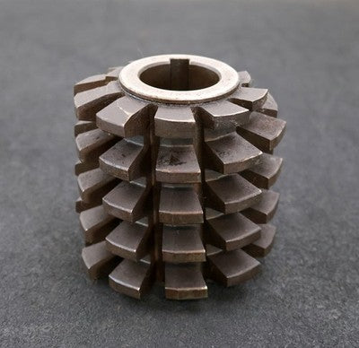 HERTWECK Zahnrad-Wälzfräser gear hob m= 7mm 15° EGW Ø110x108xØ40mm mit LKN BP I