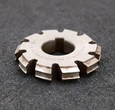 FETTE Keilwellen-Formfräser 6 Keile 29h11x34,9f8x8,7c9mm mit Höcker Ø60x11xØ22mm