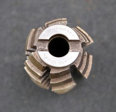 FETTE Schneckenrad-Wälzfräser worm wheel hob m= 5mm 15° EGW TkØ 50 + 1,5mm