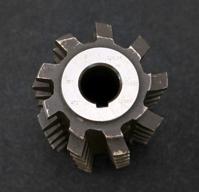Zahnrad-Wälzfräser gear hob m= 6mm 15° EGW Ø97x102xxØ27mm mit LKN 9 Spannuten