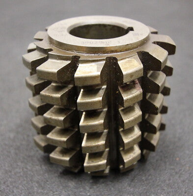 Vollstahlwälzfräser gear hob m= 4,14mm 15° EGW Ø85x80xØ32mm LKN Hs= 9,50 1gg. R