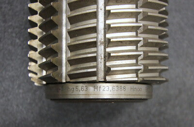 KLINGELNBERG Stollenwälzfräser involute spline hob m=2,5mm BP III LKN 3gg. Re.